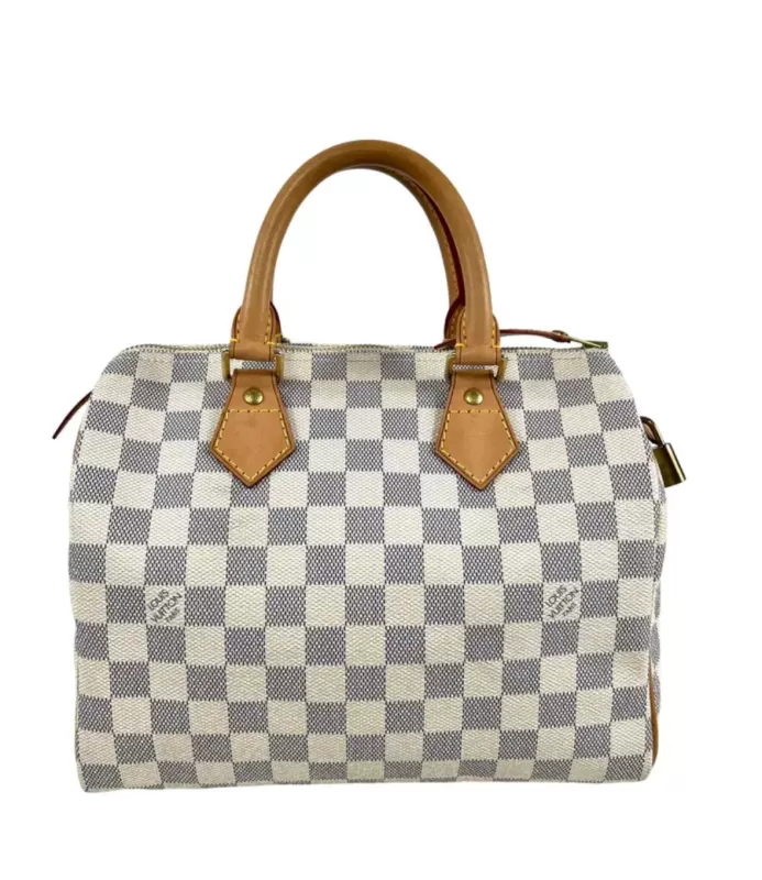 Louis Vuitton, sac "Speedy" damier azur Cannes
