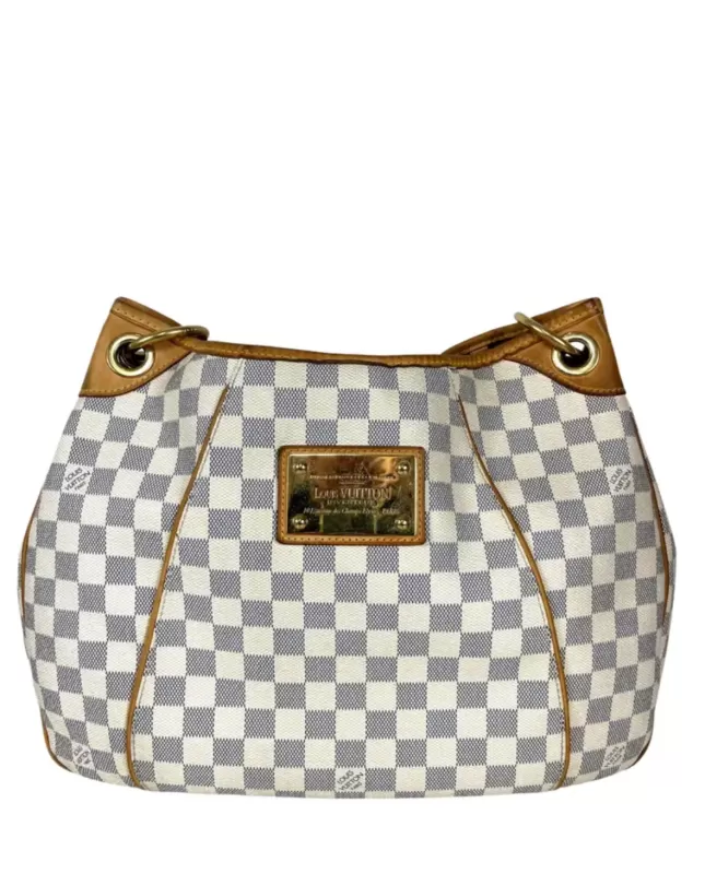 Louis Vuitton, sac "Galliera" damier azur à Cannes