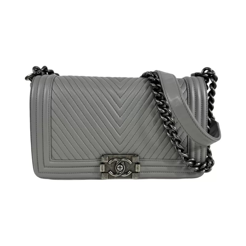 Chanel Boy Chevron Nice 