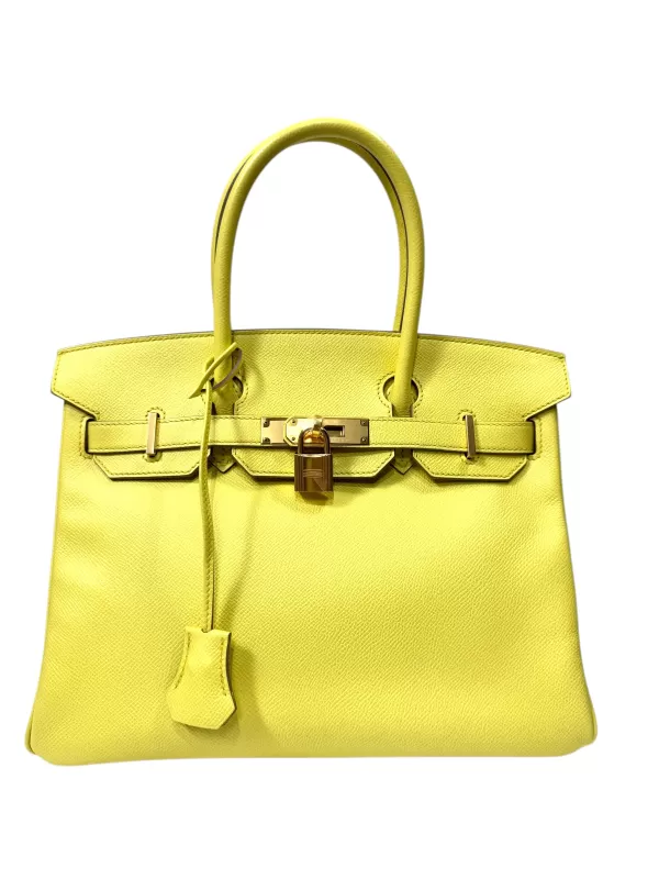Hermès, Sac "Birkin" 30 Souffre