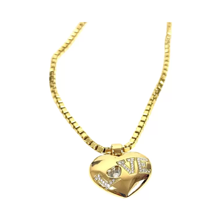 Chopard, Pendentif coeur "Love" bijou de seconde main dépôt vente luxe proche de Monaco