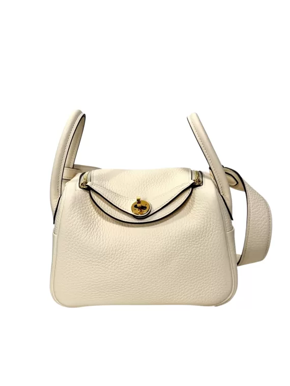 Hermès, Sac Lindy Mini II maroquinerie seconde main luxe, dépôt vente Saint Tropez 