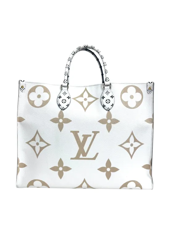 Louis Vuitton, sac "OnTheGo" Monogram Giant multicolore, seconde main de luxe, dépôt vente à Cannes