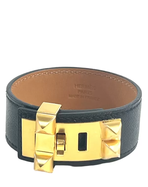 Hermès Bracelet Collier De Chien 24 noir