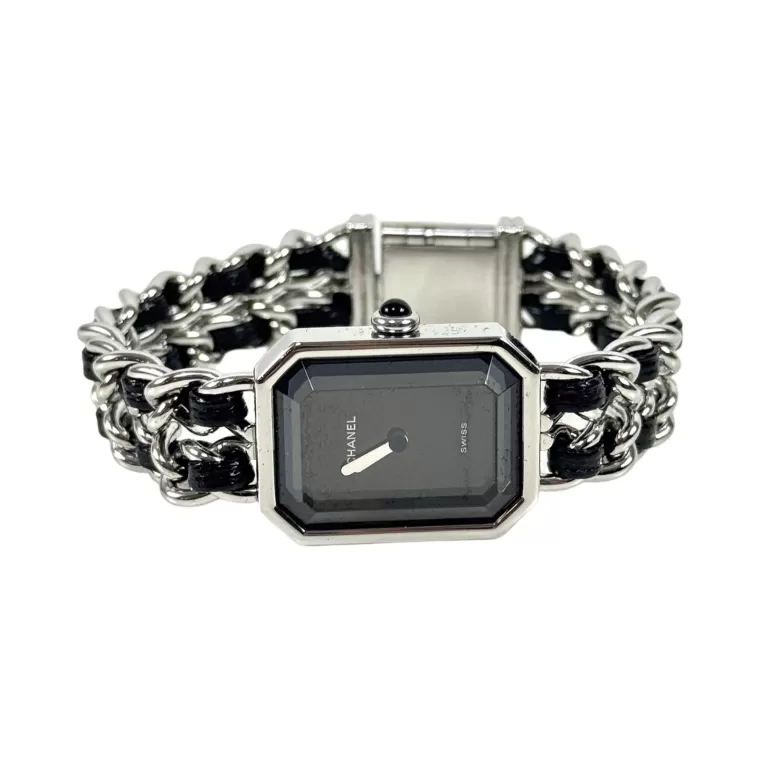 Chanel Montre Première silver dépôt vente luxe cannes 