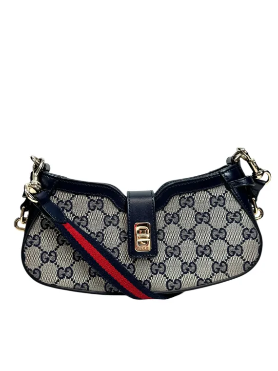 Gucci, sac "Moonside" dépôt vente seconde main luxe maroquinerie authentifiée certifiée expertisée proche de Saint Tropez