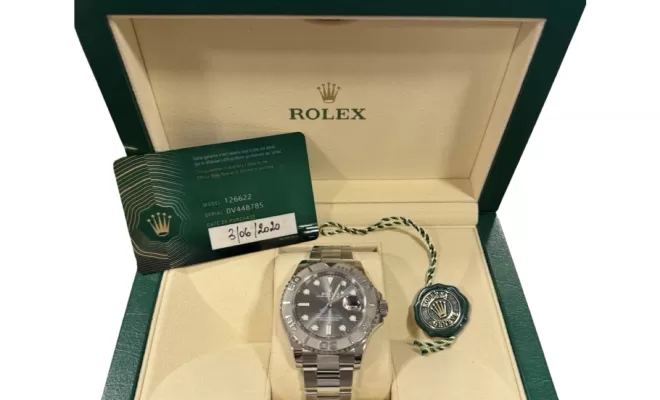 Montre Rolex Yachtmaster 